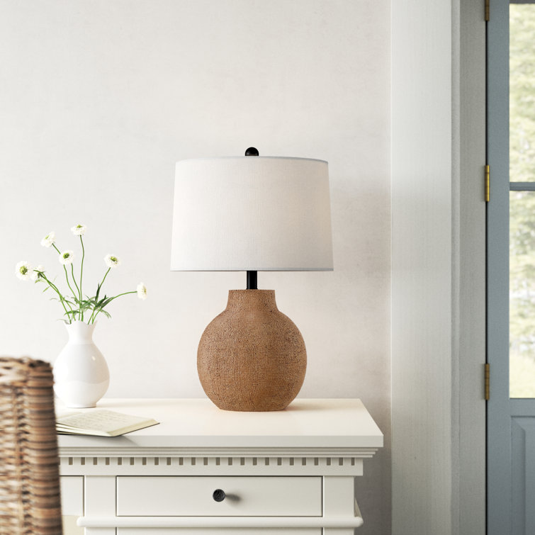 Barbery Resin Table Lamp - Chic Decora