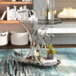 Acotas Metal Bar Cart - Chic Decora