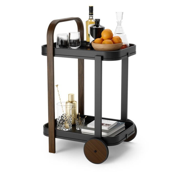 Bellwood Bar/Storage Cart - Chic Decora