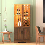 Bembow 24.4” Bar Cabinet - Chic Decora