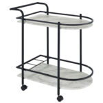 Bertalan Metal Bar Cart - Chic Decora