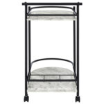 Bertalan Metal Bar Cart - Chic Decora