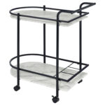 Bertalan Metal Bar Cart - Chic Decora