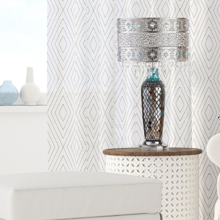 Alverez Ceramic Table Lamp - Chic Decora