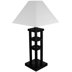 Shoulders Solid Wood Table Lamp - Chic Decora