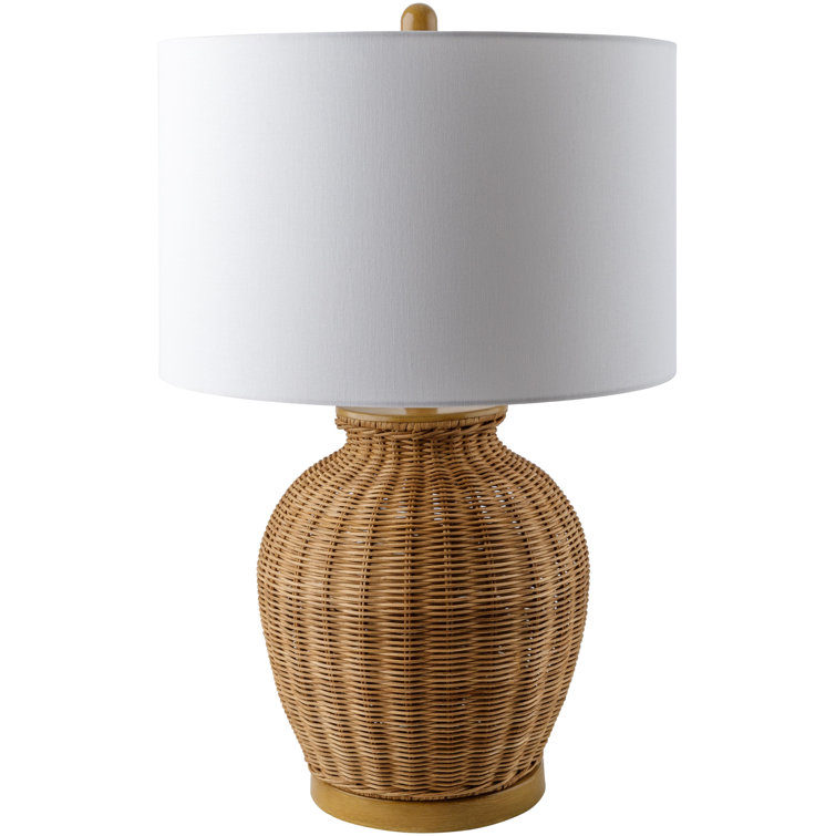 Brannen Wicker/Rattan Table Lamp - Chic Decora