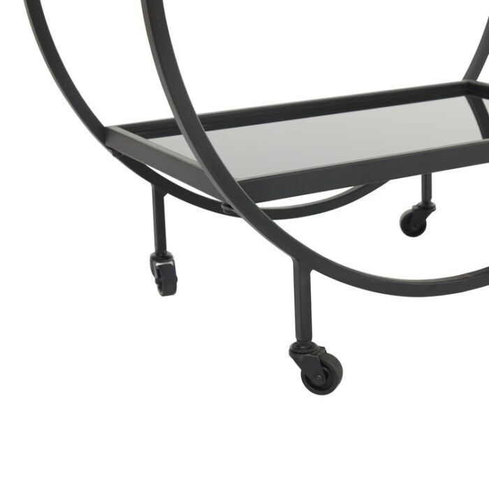 Bray Metal Bar Cart - Chic Decora