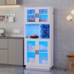 Breesa 29.5” Bar Cabinet - Chic Decora