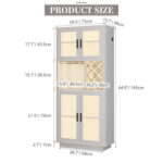 Breesa 29.5” Bar Cabinet - Chic Decora