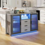 Brinsley 15.7” Bar Cabinet - Chic Decora