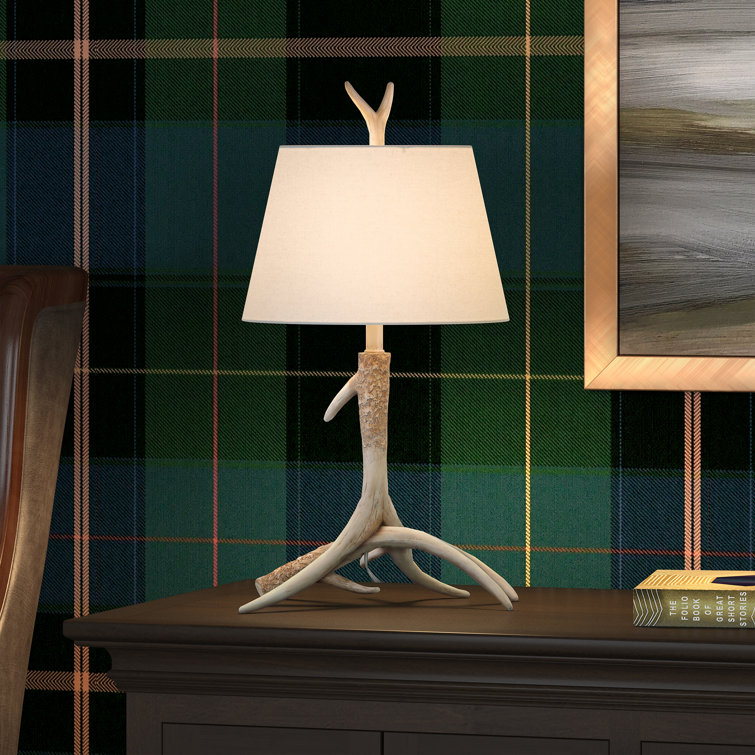 Brixtin Resin Antler Table Lamp - Chic Decora