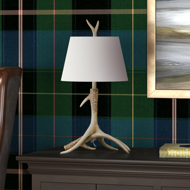 Brixtin Resin Antler Table Lamp - Chic Decora