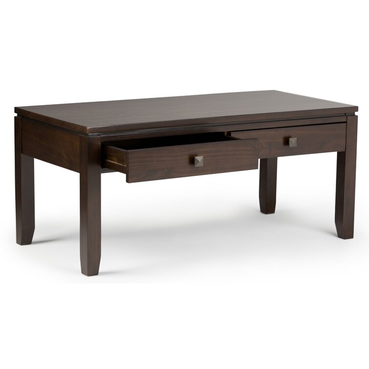 Brodus Solid Wood Coffee Table - Chic Decora