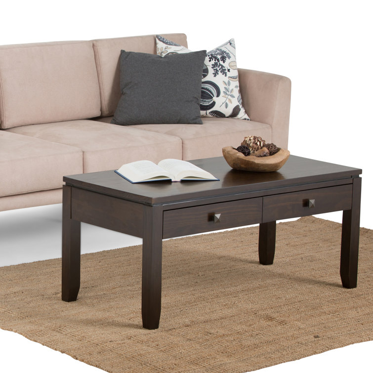 Brodus Solid Wood Coffee Table - Chic Decora