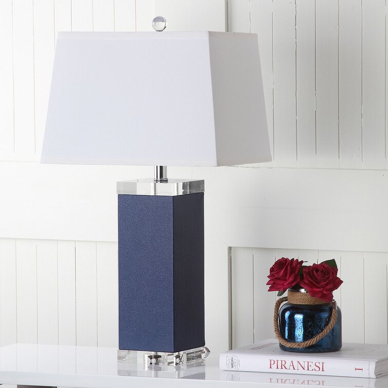 Burkard PU Leather Table Lamp - Chic Decora