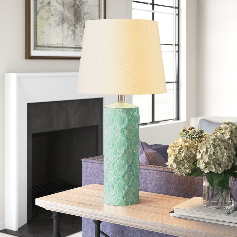 Anjalena Glass Table Lamp - Chic Decora