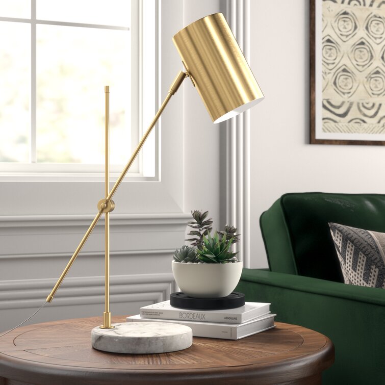 Cainin Adjustable Glass Desk Lamp - Chic Decora