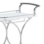 Carmita Steel Bar Cart - Chic Decora