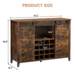 Celeny 47.2” Bar Cabinet - Chic Decora