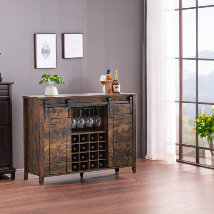 Celeny 47.2” Bar Cabinet - Chic Decora