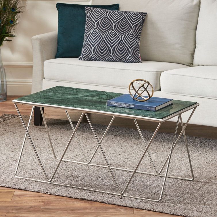 Sanibel Glass Top Coffee Table - Chic Decora