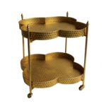 Chanyce Metal Bar Cart - Chic Decora