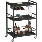 Chardee Metal Bar Cart - Chic Decora