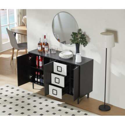 Charese 48″ W Bar Cabinet - Chic Decora