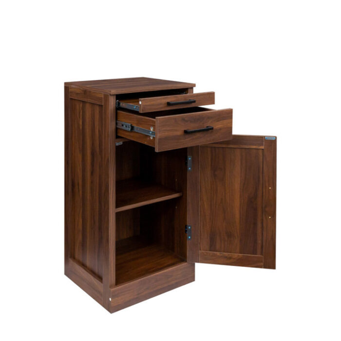 Chesnet 17.8” Bar Cabinet - Chic Decora