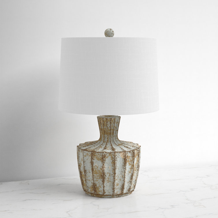 Clancey Resin Table Lamp - Chic Decora