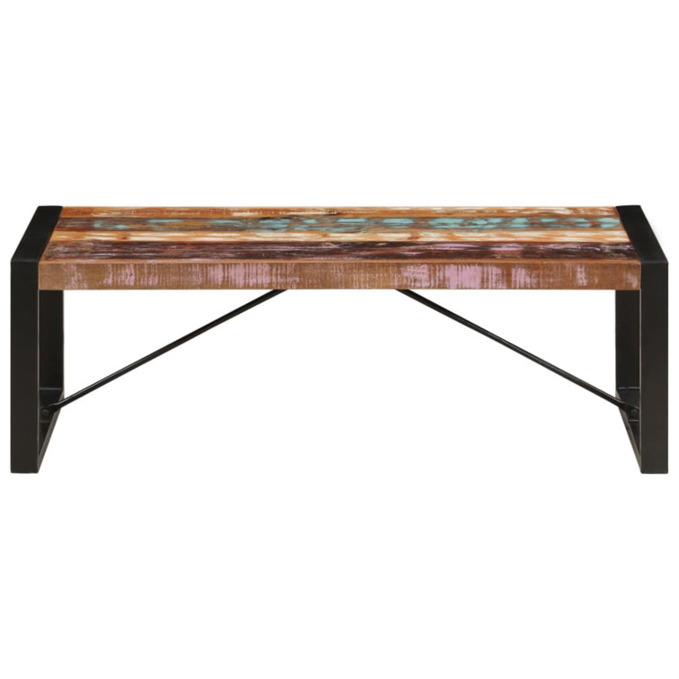 Anayanci Solid Wood Top Coffee Table - Chic Decora