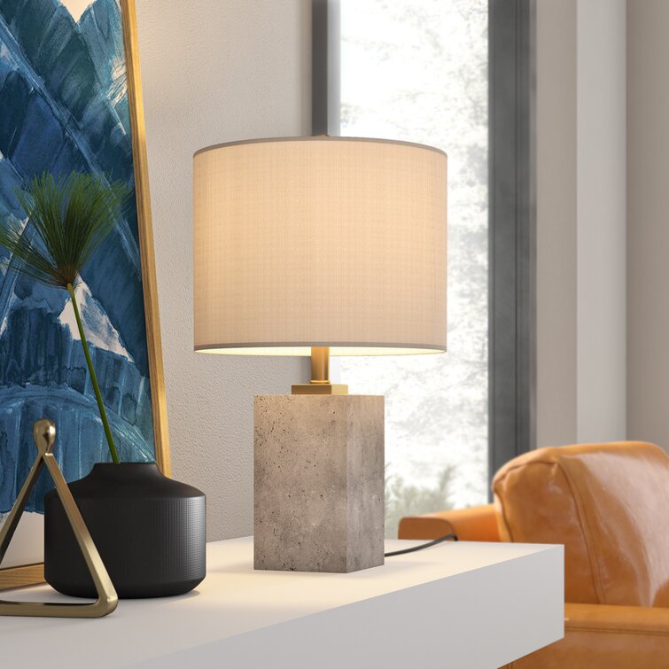 Concrete Table Lamp - Chic Decora