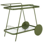 Cullin Metal Bar Cart - Chic Decora