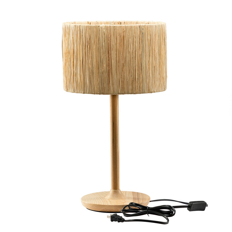 Merrik Modern Black LED Spiral Desk Top Table Lamp - Chic Decora