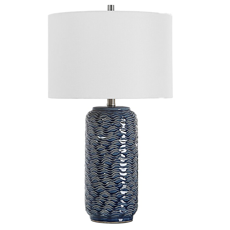 Cyra Ceramic Table Lamp - Chic Decora