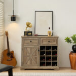 Dafney 39.37” Bar Cabinet - Chic Decora