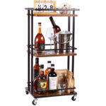 Dalina Metal Bar Cart - Chic Decora