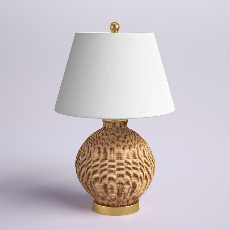 Debi Rattan, Metal Accent Lamp - Chic Decora