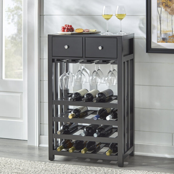 Debrango 23” Wine Bar - Chic Decora