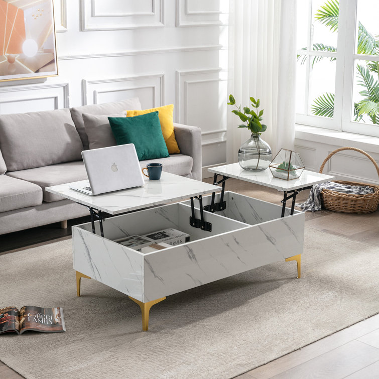 Stansberry Glass Top Coffee Table - Chic Decora