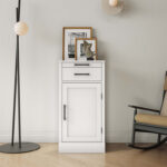 Delrose 17.8” Bar Cabinet - Chic Decora