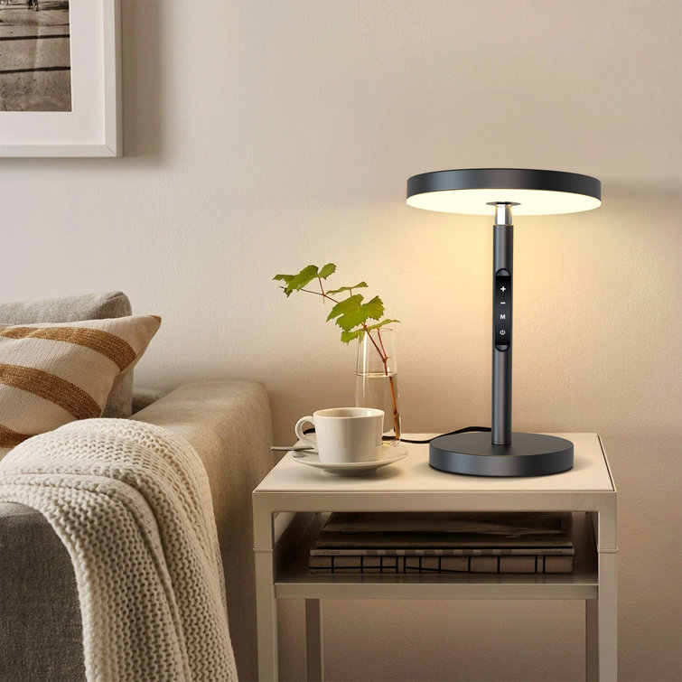 Delshaughn 14.3″ Dimmable LED Table Lamp With Touch Control - Chic Decora