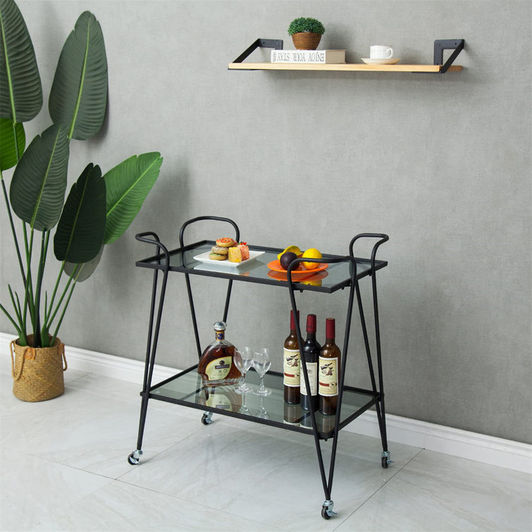 Dennetta Metal Bar Cart - Chic Decora