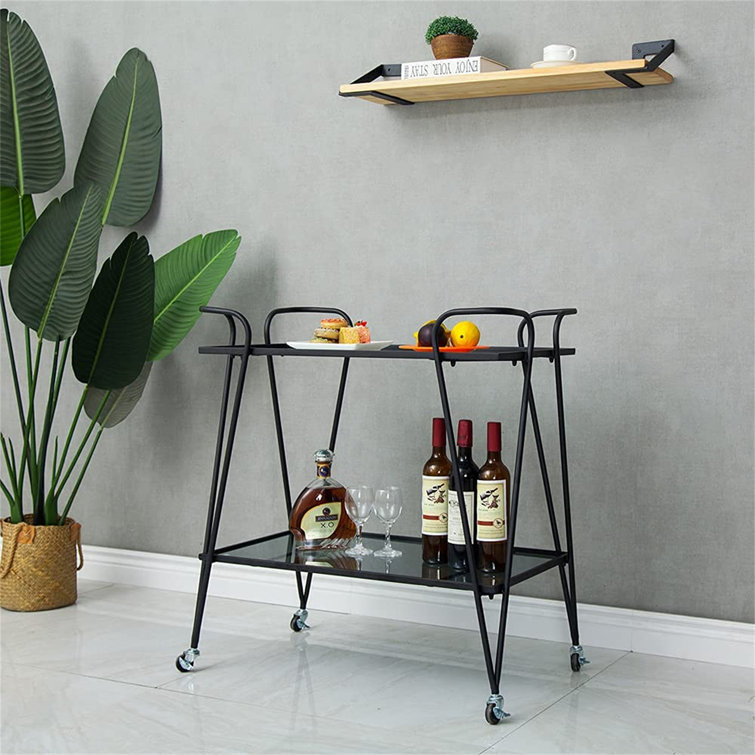 Dennetta Metal Bar Cart - Chic Decora