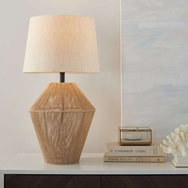 Dipasquale Wicker/Rattan Table Lamp - Chic Decora