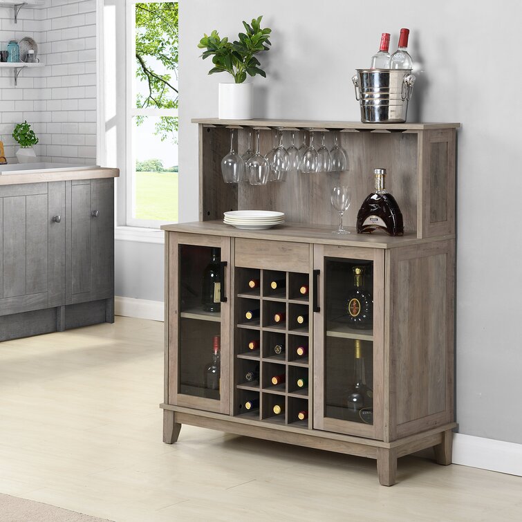 Agampreet 28.15” Bar Cabinet - Chic Decora