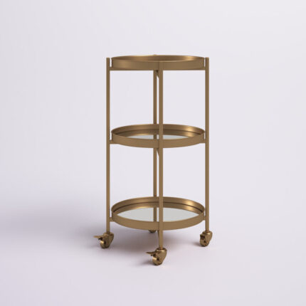 Ekta Metal Bar Cart - Chic Decora