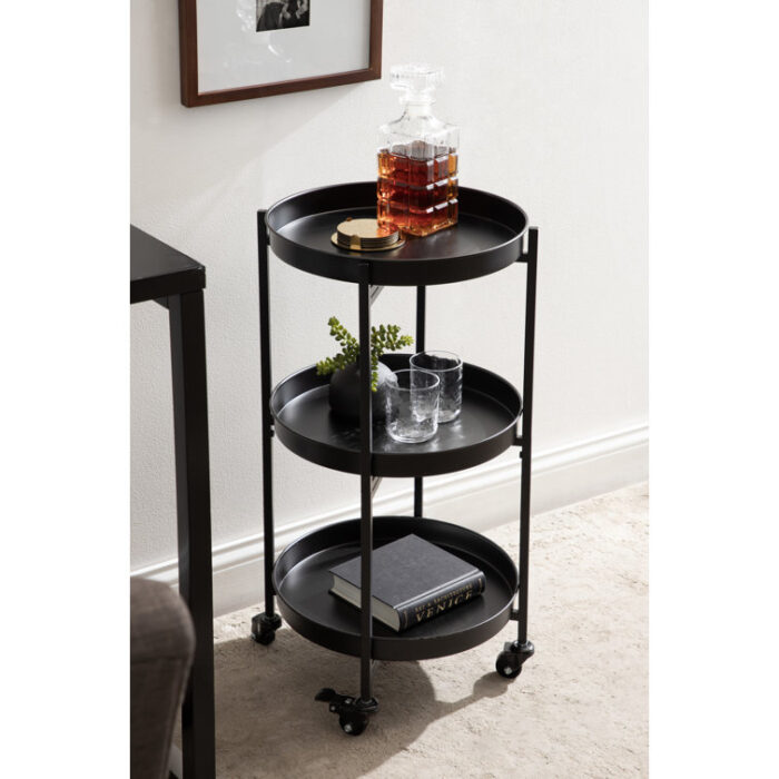 Ekta Metal Bar Cart - Chic Decora