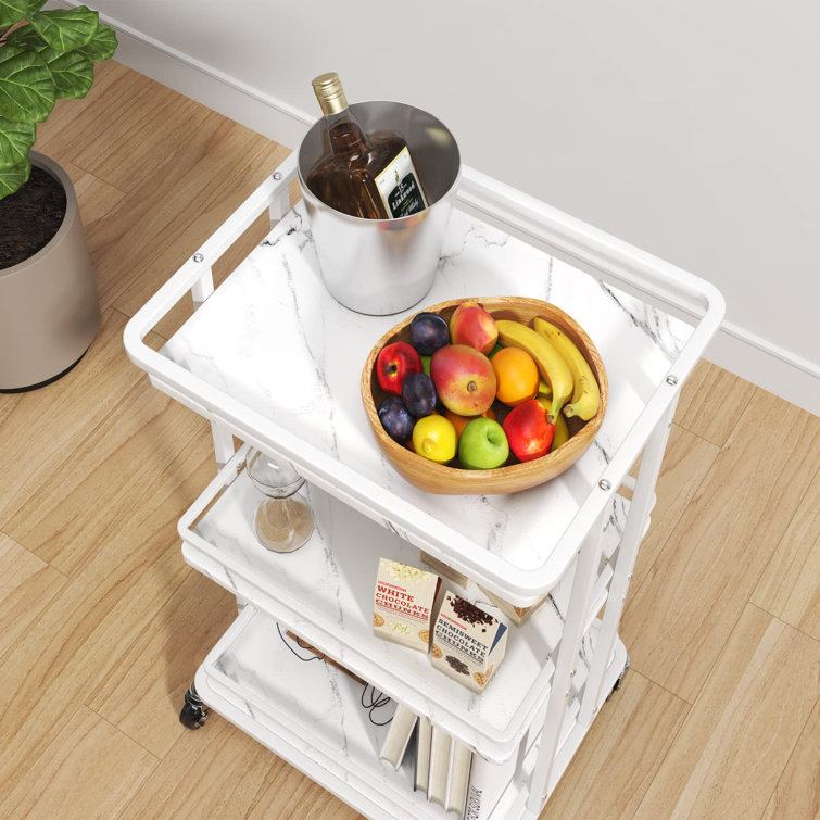 Elbert Metal Bar Cart - Chic Decora