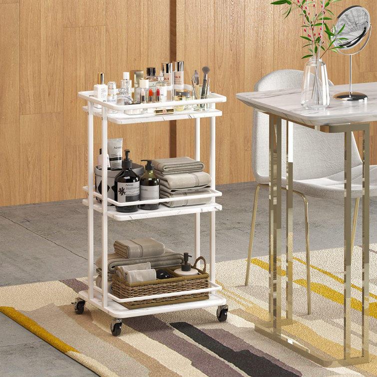 Elbert Metal Bar Cart - Chic Decora